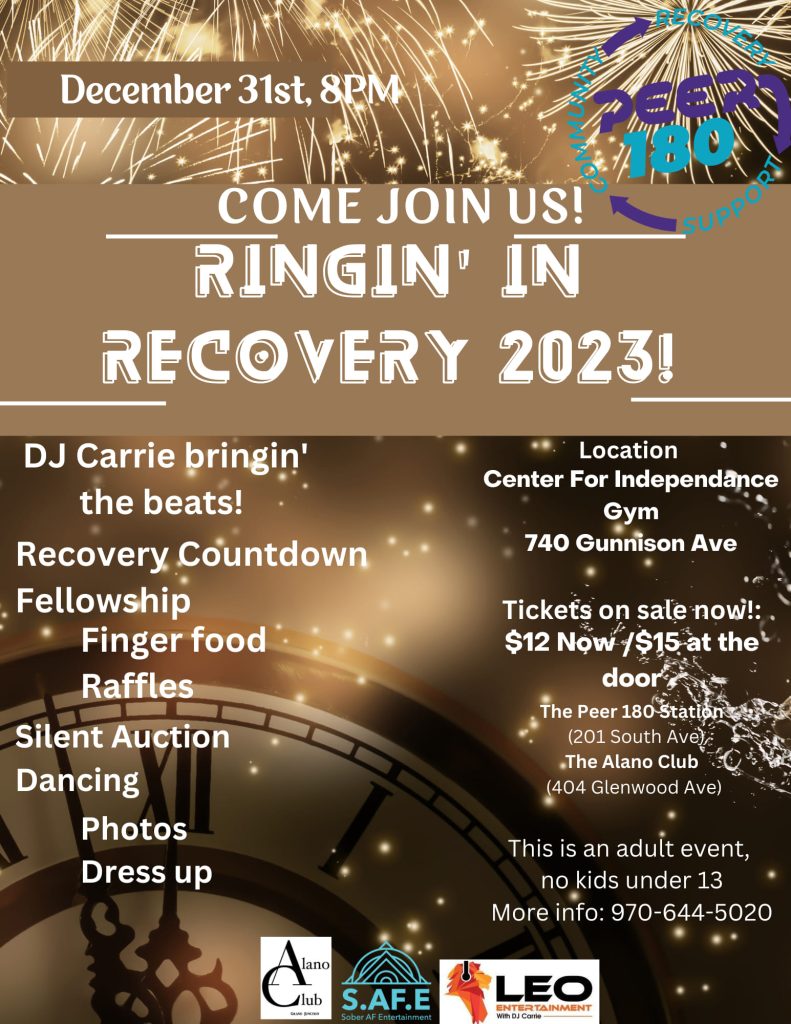 221231-Ringing-In-Recovery-w-Peer-180-@-Peer-180-RCO-Grand-Junction-CO