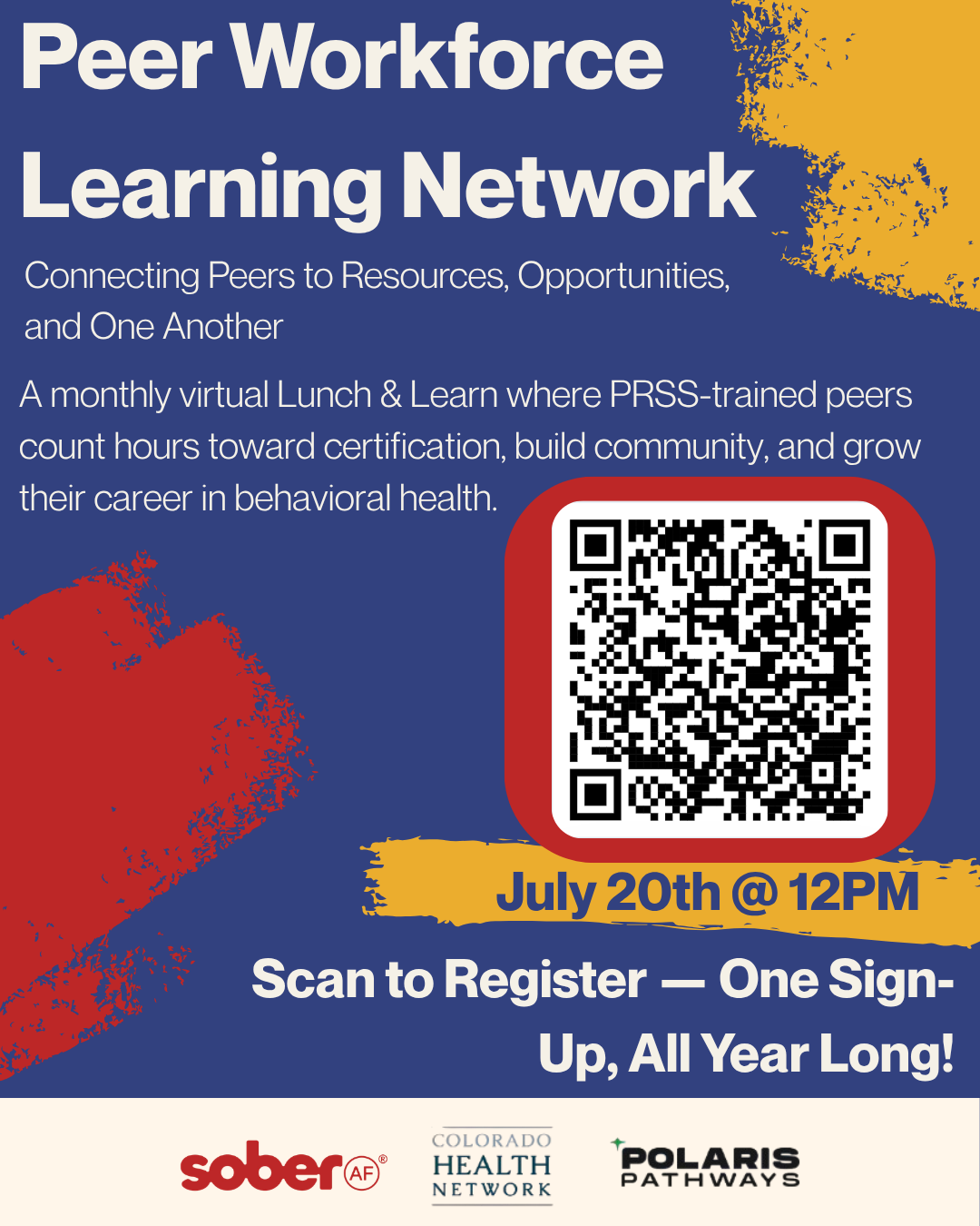 Peer Workforce Learning Network Part 2 flyer