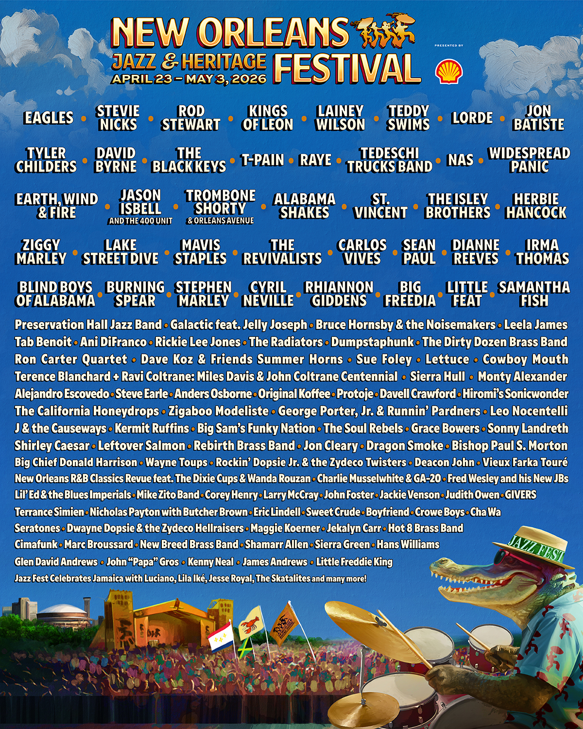 Jazz Fest flyer